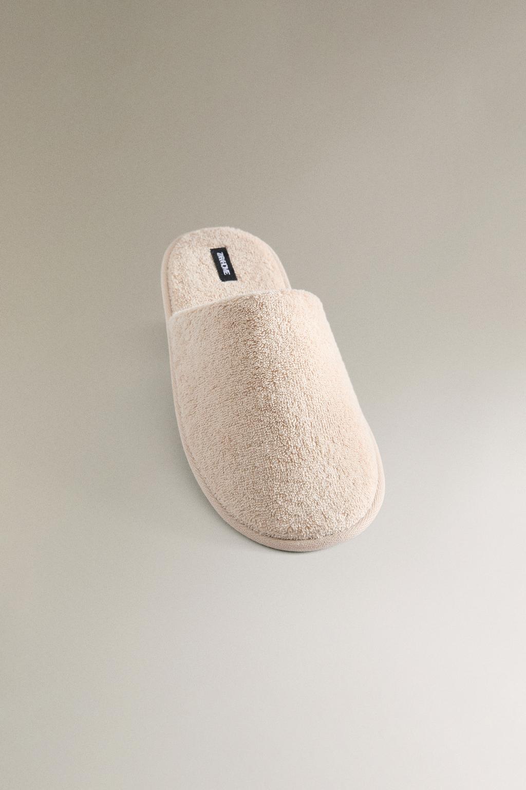 Тапочки из махрового полотна