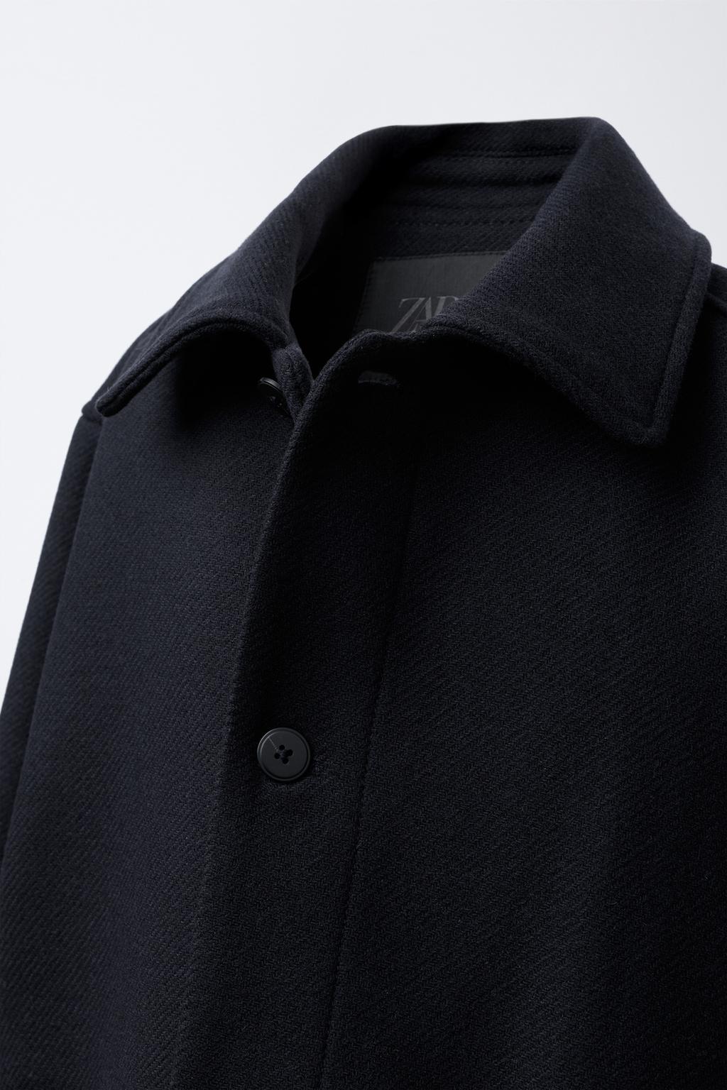 КОРОТКАЯ КУРТКА ИЗ СМЕСОВОЙ ШЕРСТИ