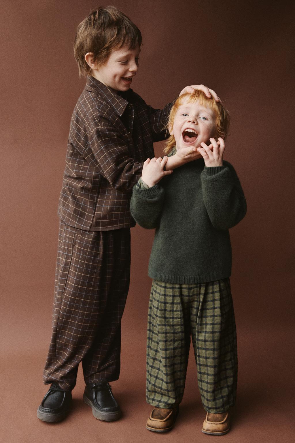 ZARA TIMELESS - РУБАШКА В КЛЕТКУ