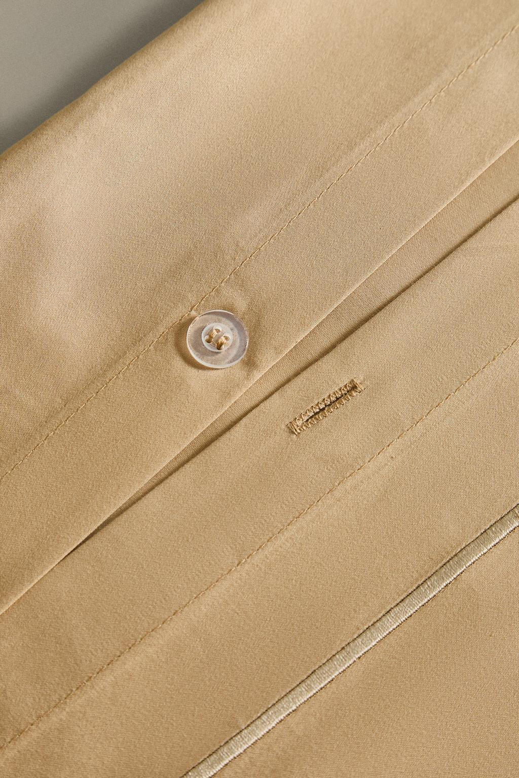 Покрывало из сатина с двойной отделкой