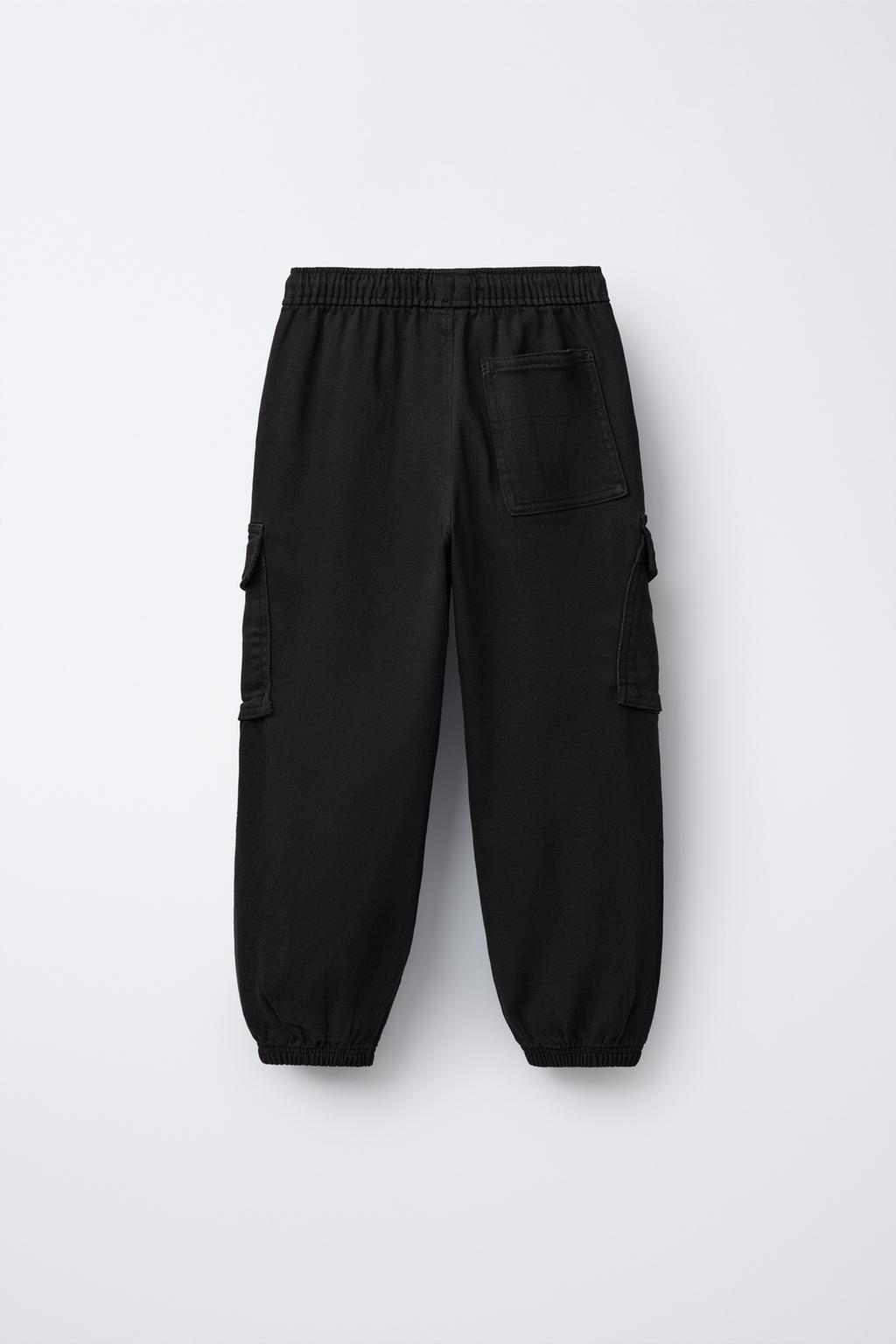 БРЮКИ-ДЖОГГЕРЫ КАРГО С ЭТИКЕТКОЙ