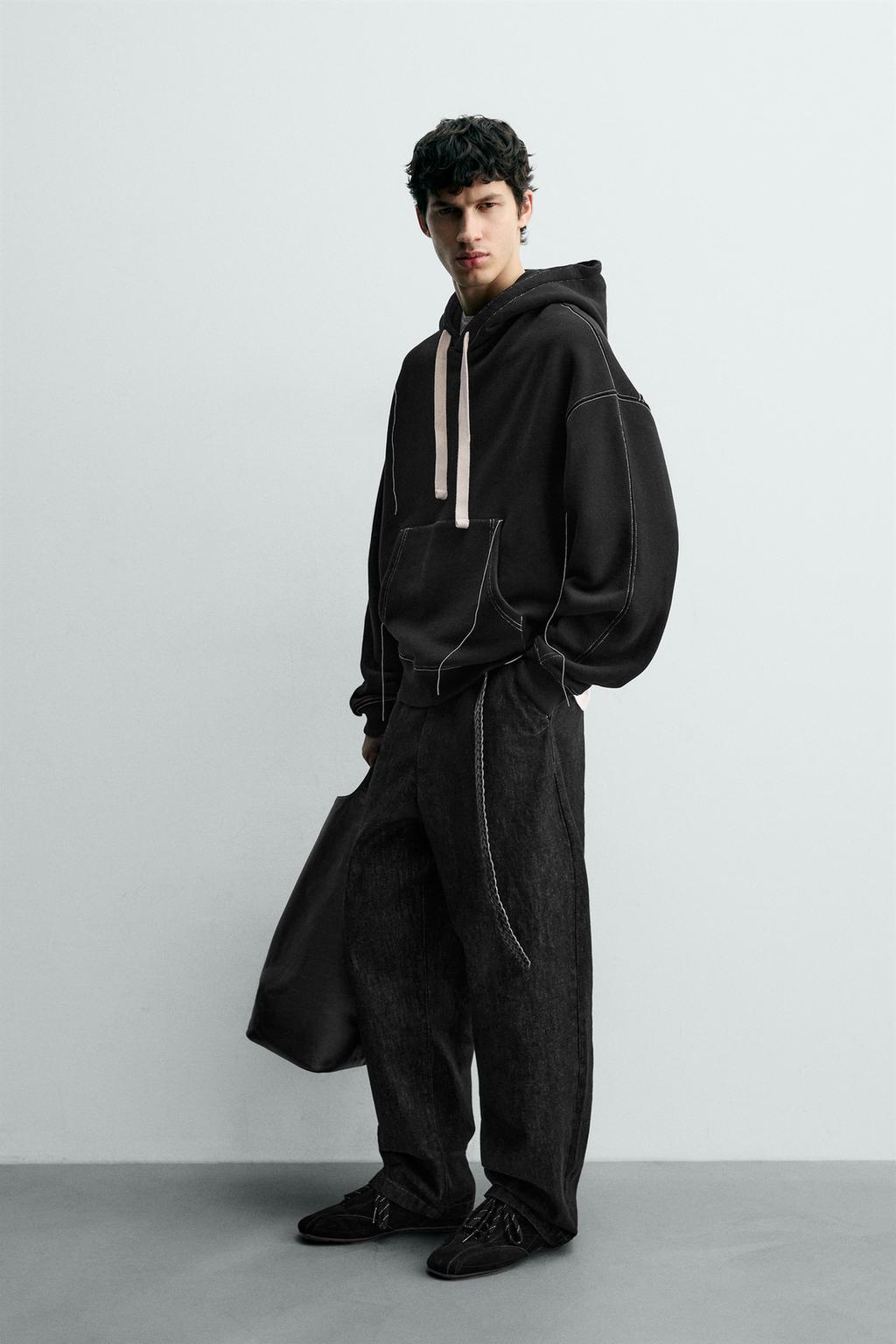 ХУДИ С КОНТРАСТНОЙ ПРОШИВКОЙ