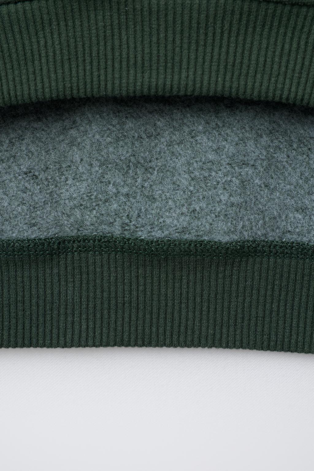 ТОЛСТОВКА С НАШИВКОЙ «МЕДВЕЖОНОК» ИЗ ИСКУССТВЕННОЙ ОВЧИНЫ