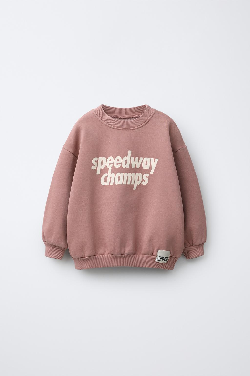 ТОЛСТОВКА С ТЕКСТОВЫМ ПРИНТОМ