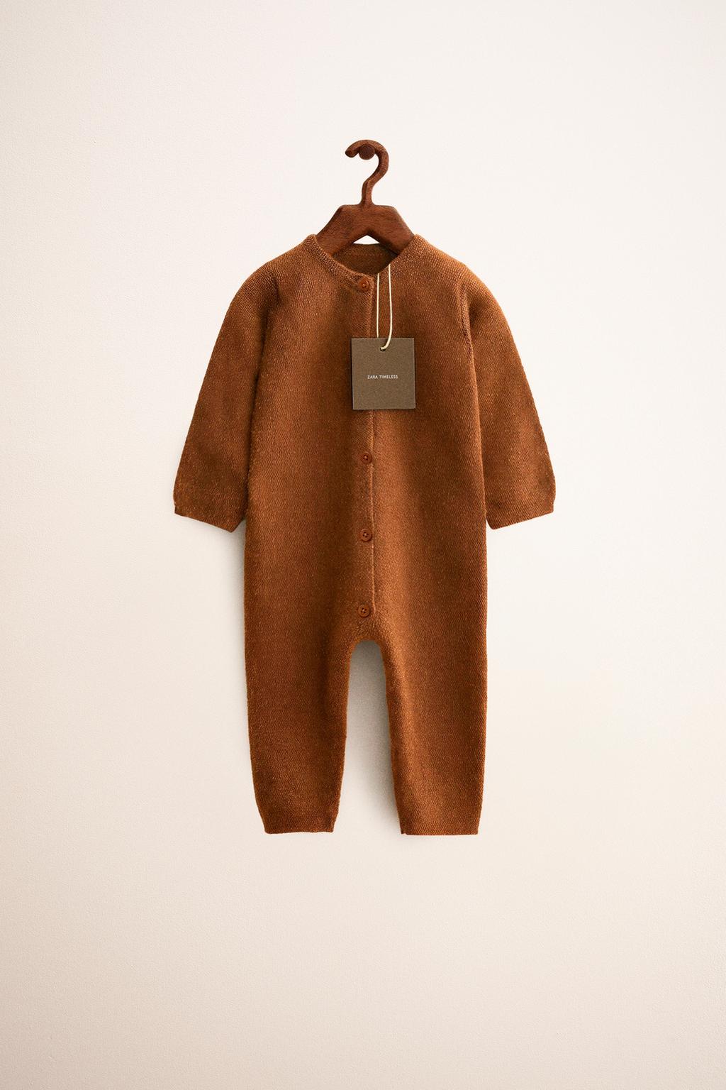 ZARA TIMELESS — ДЛИННЫЙ КАШЕМИРОВЫЙ КОМБИНЕЗОН