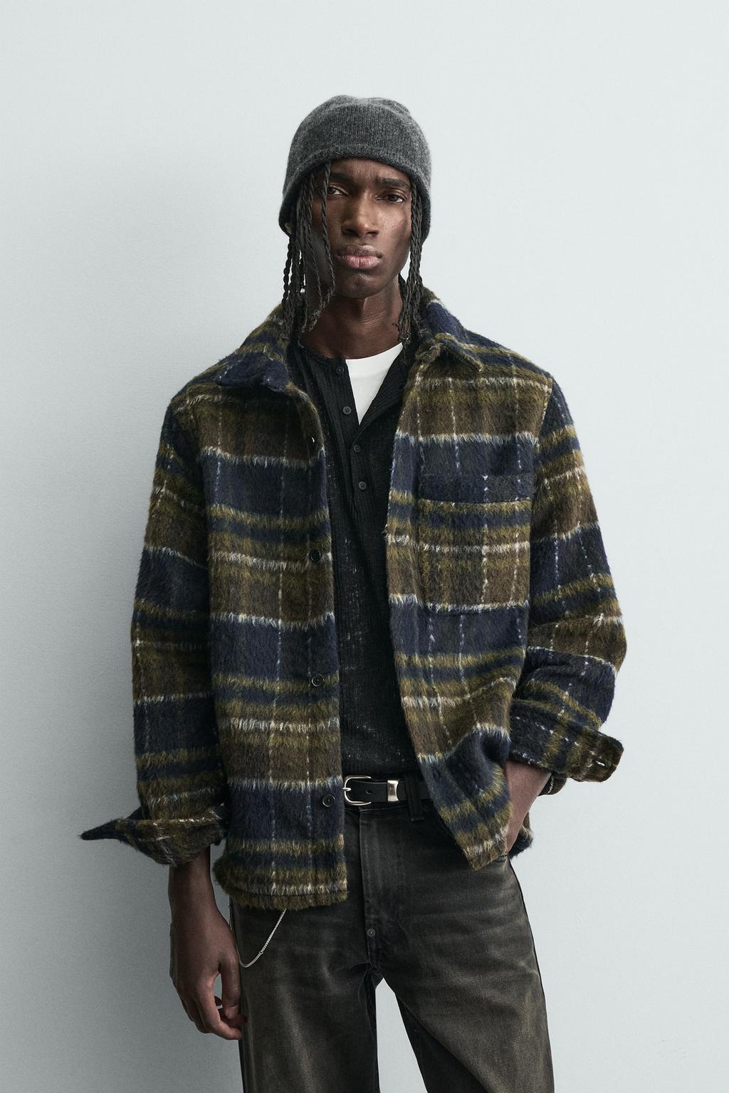 КУРТКА-РУБАШКА ИЗ ИСКУССТВЕННОГО МЕХА