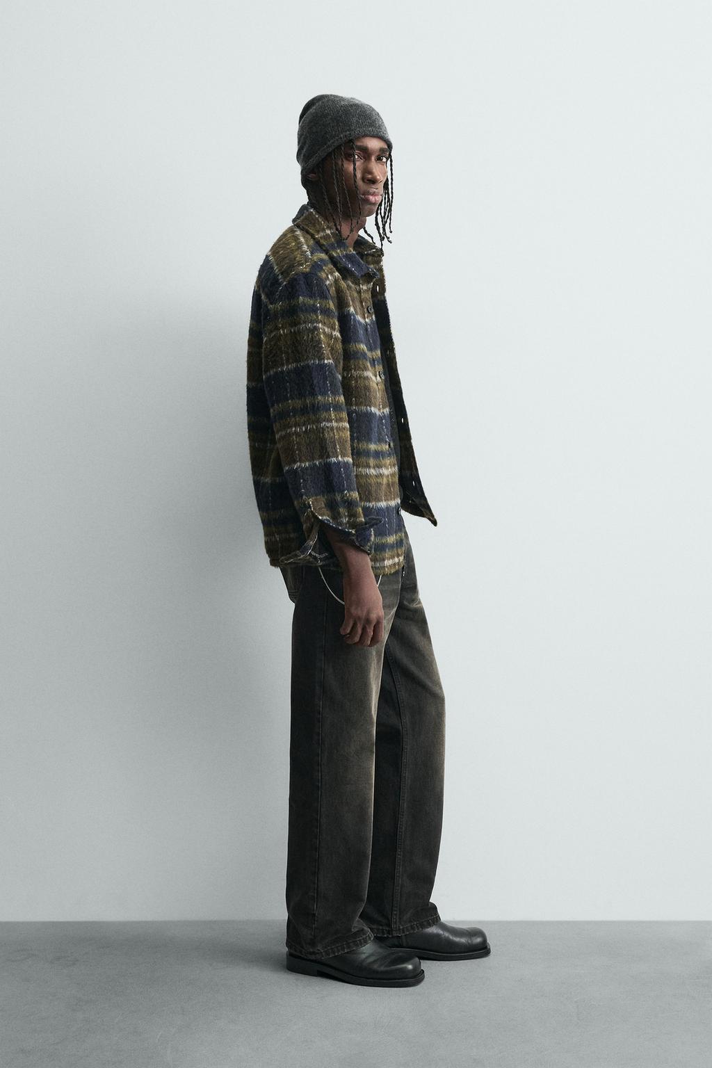 КУРТКА-РУБАШКА ИЗ ИСКУССТВЕННОГО МЕХА