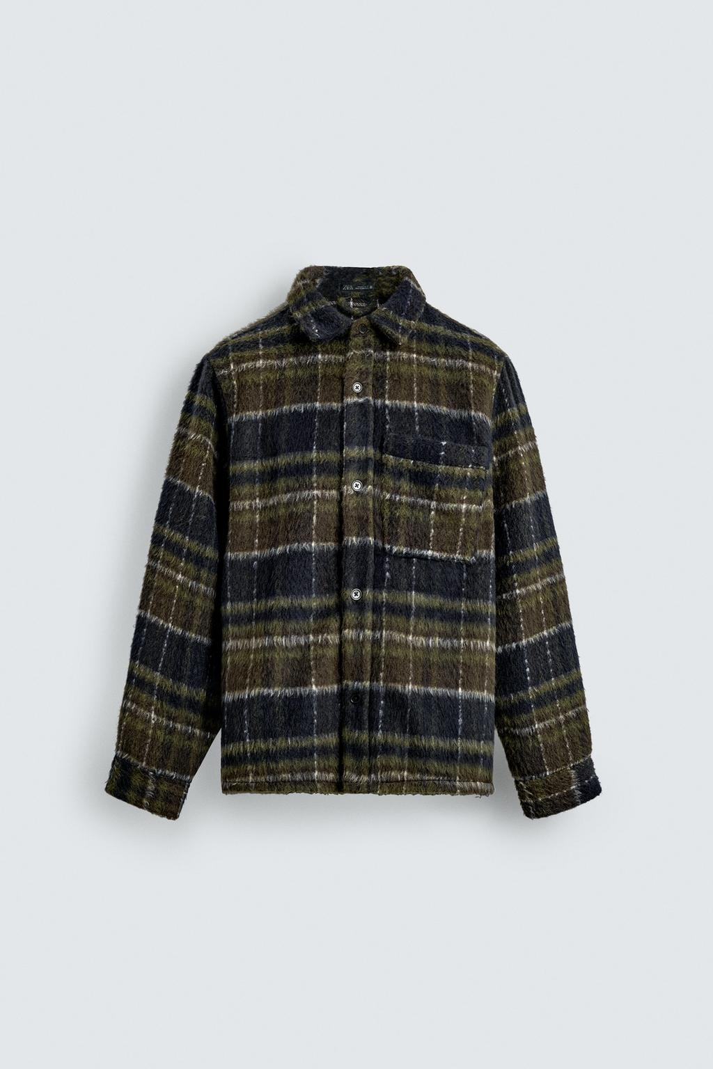 КУРТКА-РУБАШКА ИЗ ИСКУССТВЕННОГО МЕХА