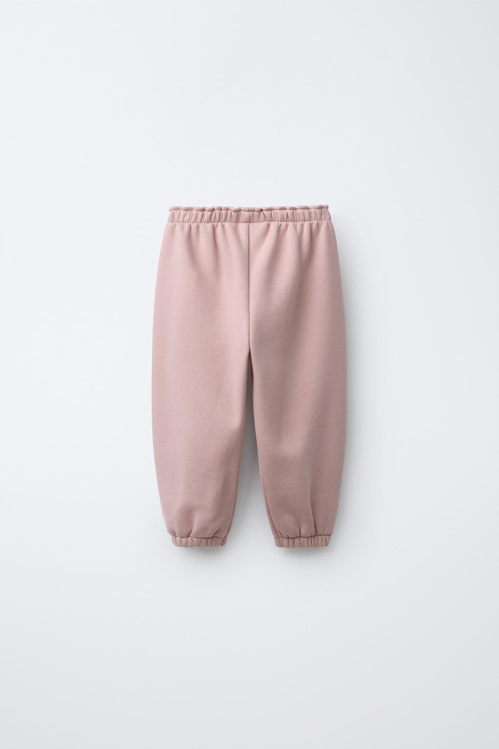 БРЮКИ-ДЖОГГЕРЫ С ЦВЕТОЧНЫМ КРУЖЕВОМ