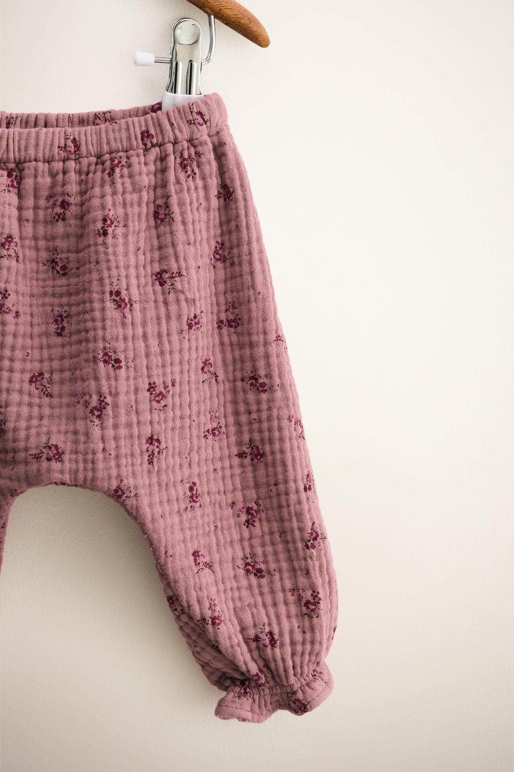 ZARA TIMELESS - КОМПЛЕКТ С ЦВЕТОЧНЫМ УЗОРОМ И ТЕКСТУРОЙ