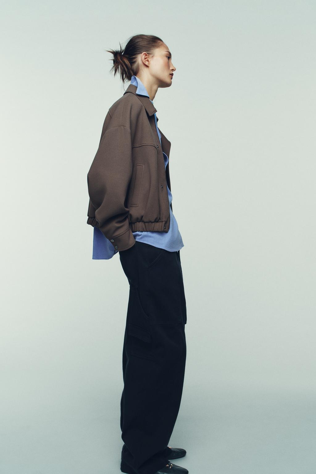 БОМБЕР С ПЕРЕКРЕСТНОЙ ЗАСТЕЖКОЙ