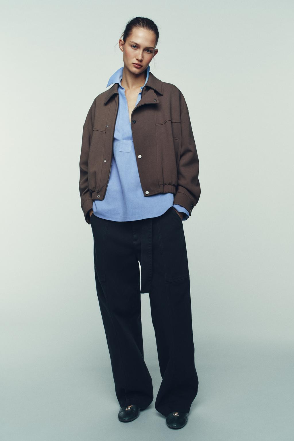 БОМБЕР С ПЕРЕКРЕСТНОЙ ЗАСТЕЖКОЙ