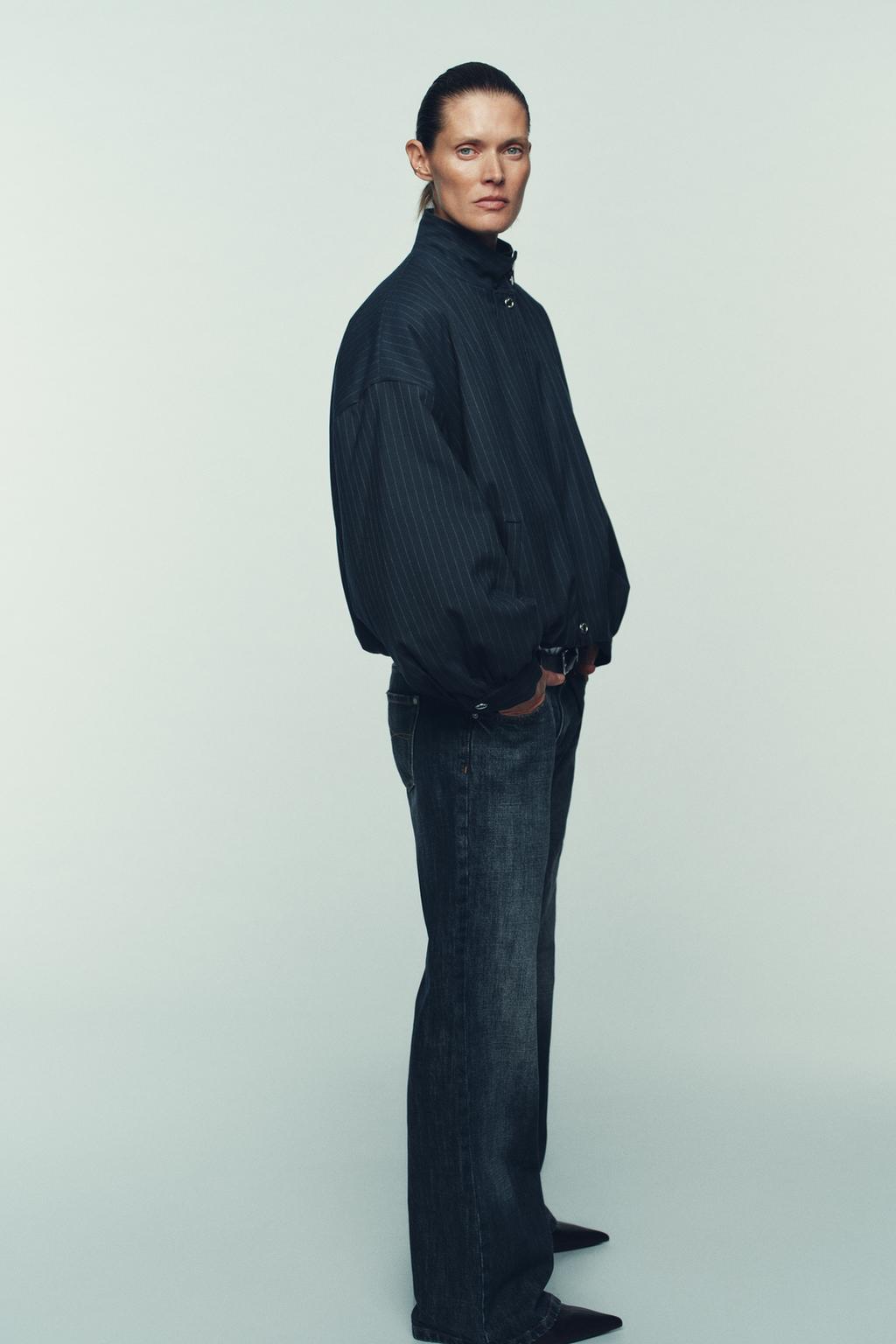 БОМБЕР В ТОНКУЮ ПОЛОСКУ