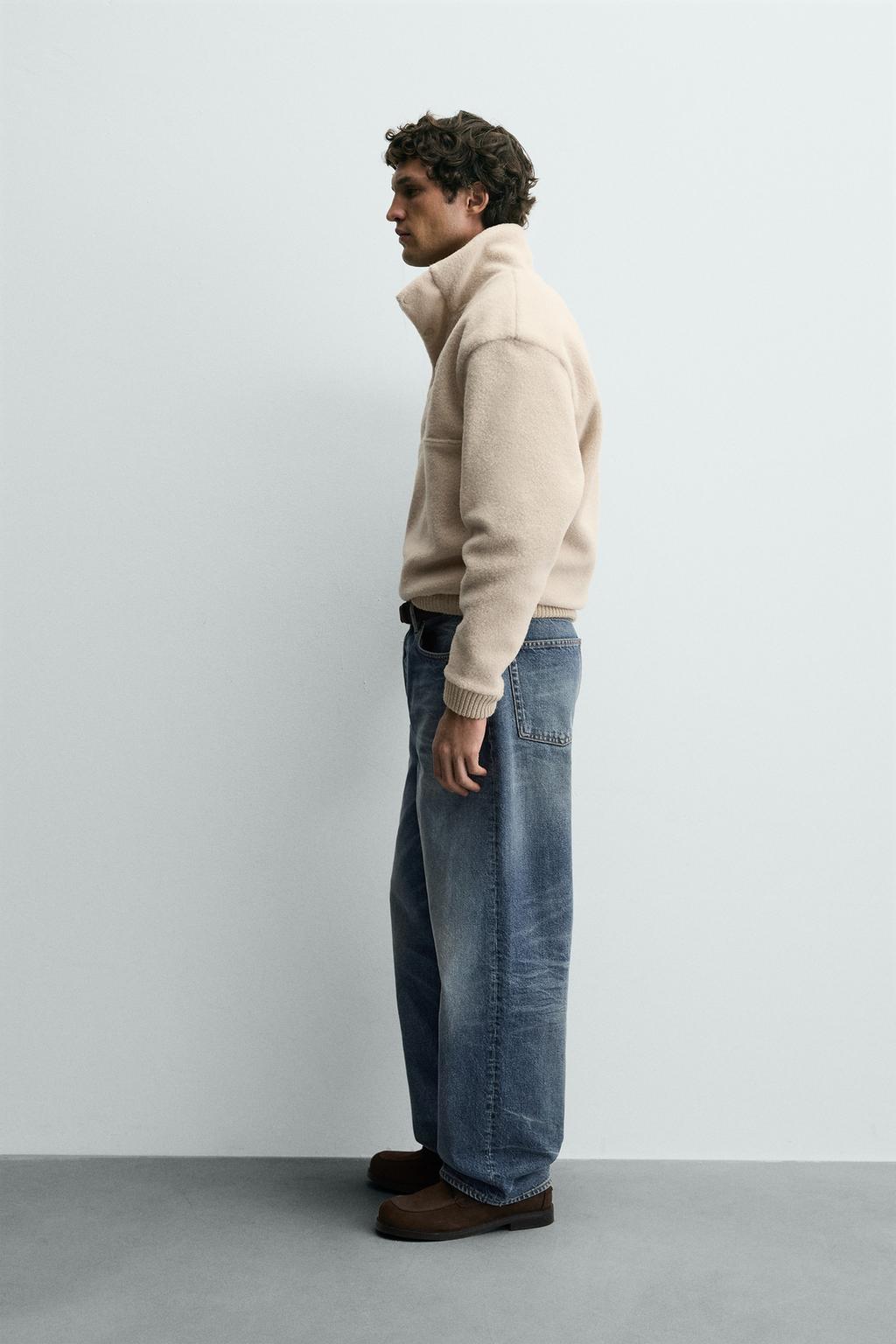 КОМБИНИРОВАННАЯ ТОЛСТОВКА ИЗ ИСКУССТВЕННОЙ ОВЧИНЫ