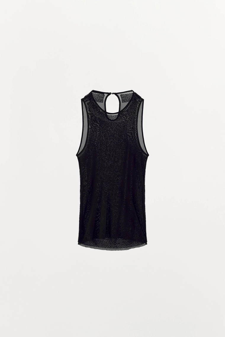 ТОП КОМБИНИРОВАННЫЙ С БУСИНАМИ