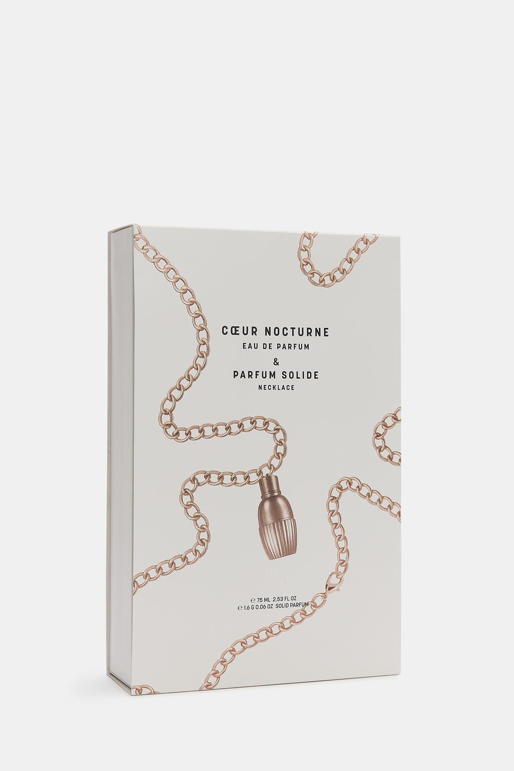 Набор coeur nocturne колье 75 мл + 1,6 г zara