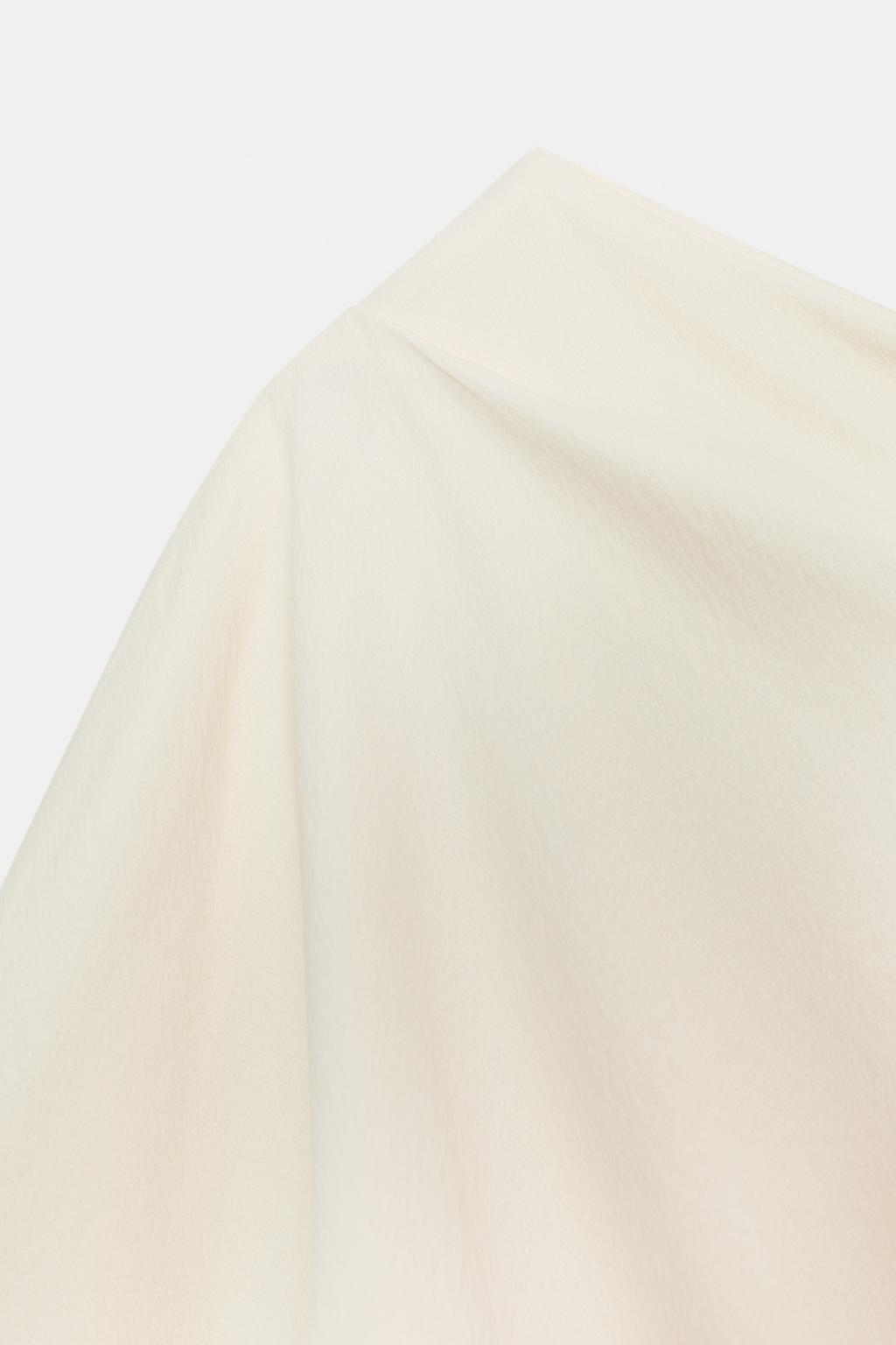 АСИММЕТРИЧНАЯ БЛУЗА СО СБОРКАМИ — ZW COLLECTION LIMITED EDITION