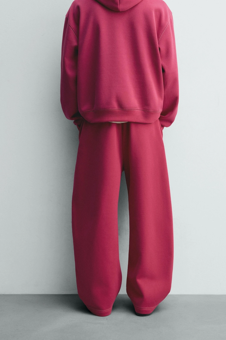 КОМБИНИРОВАННЫЕ БРЮКИ-ДЖОГГЕРЫ