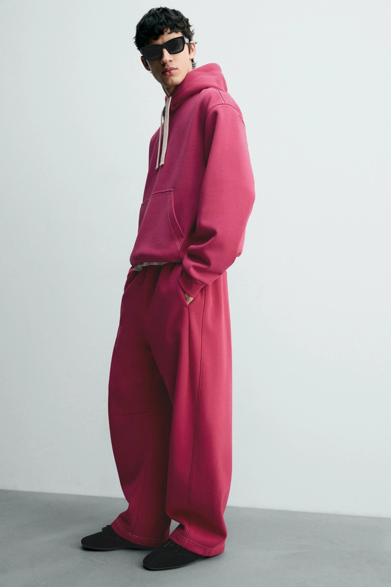 КОМБИНИРОВАННЫЕ БРЮКИ-ДЖОГГЕРЫ