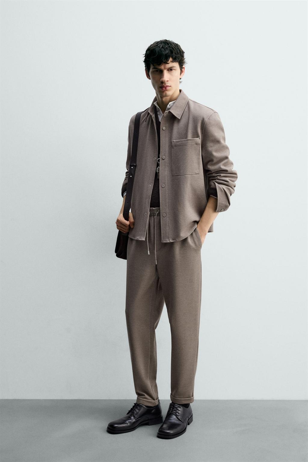 БРЮКИ-ДЖОГГЕРЫ КОМФОРТНОЙ ПОСАДКИ NON IRON