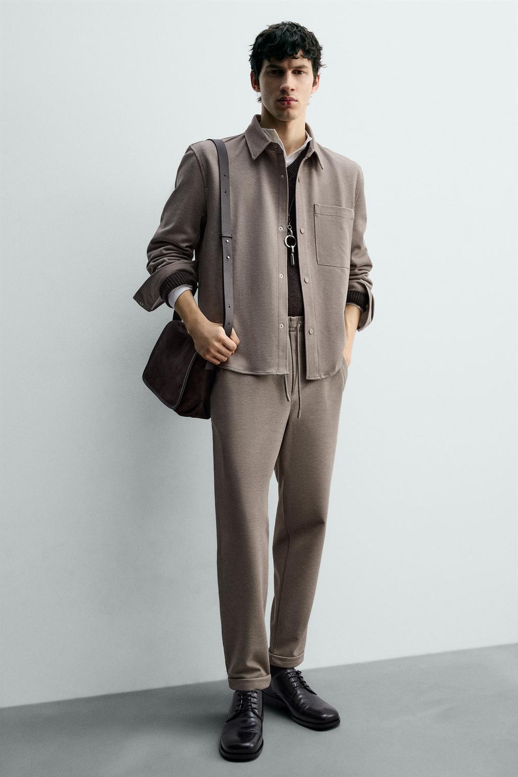 БРЮКИ-ДЖОГГЕРЫ КОМФОРТНОЙ ПОСАДКИ NON IRON