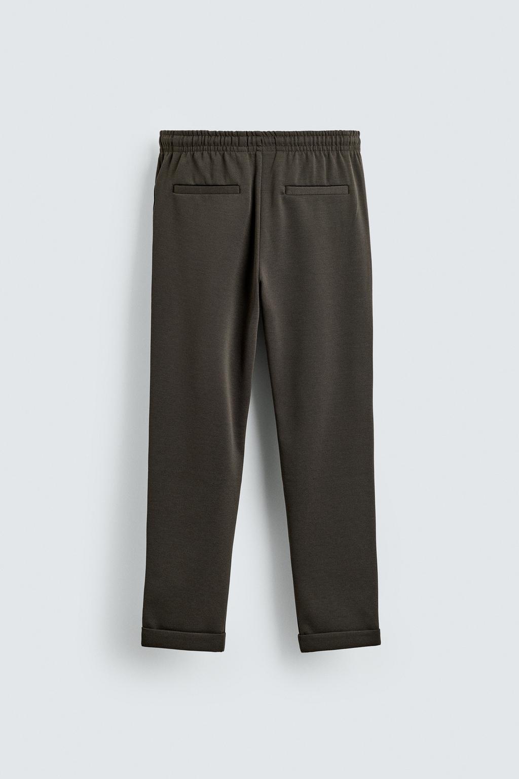 Комфортабельные брюки с манжетами на поясе без утюжки