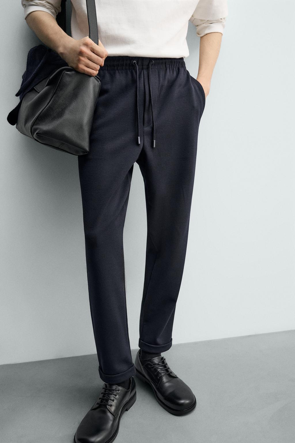 БРЮКИ-ДЖОГГЕРЫ КОМФОРТНОЙ ПОСАДКИ NON-IRON