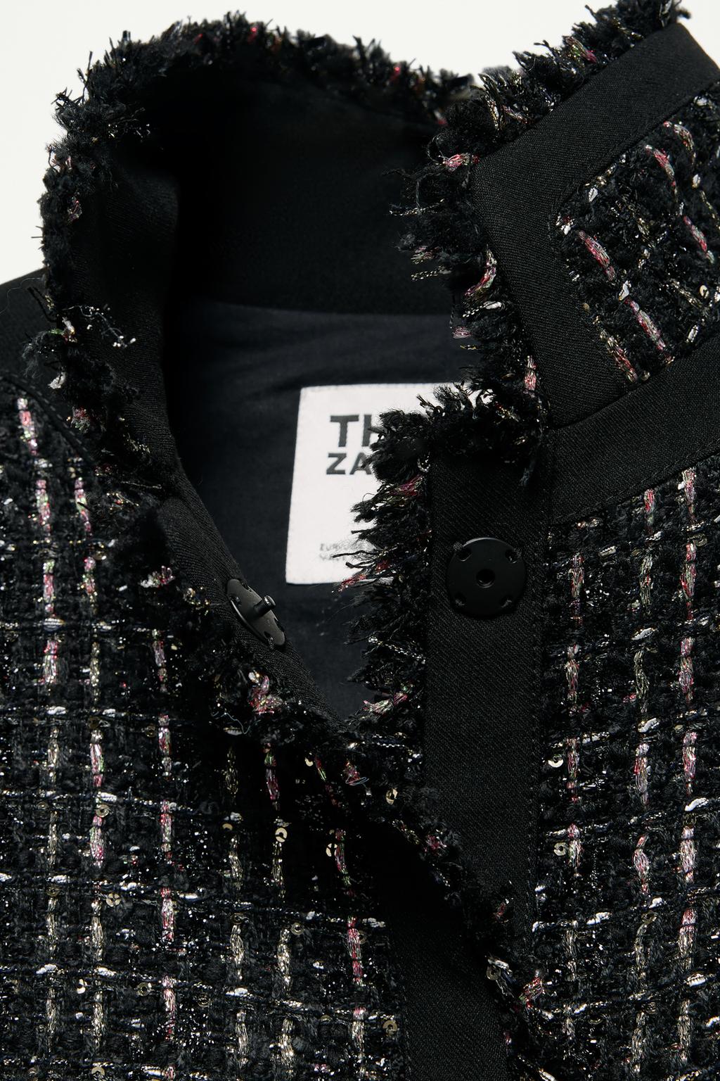 КОМБИНИРОВАННЫЙ ЖАКЕТ С ШЕРСТЬЮ — THE ITEM ZARA WOMAN