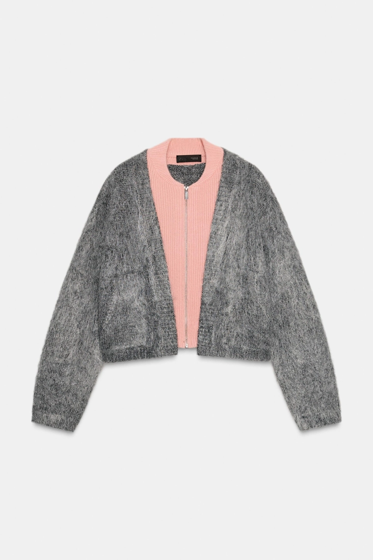 КУРТКА ИЗ ДВОЙНОГО ТРИКОТАЖА