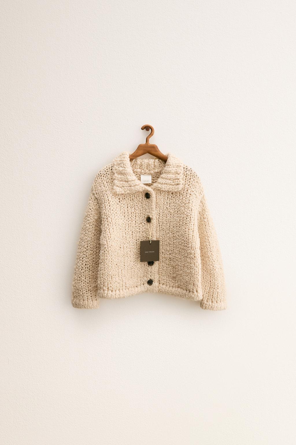 ZARA TIMELESS — КАРДИГАН ИЗ ШЕРСТИ И АЛЬПАКИ