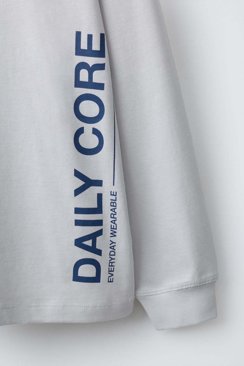 ФУТБОЛКА С ТЕКСТОВЫМ ПРИНТОМ