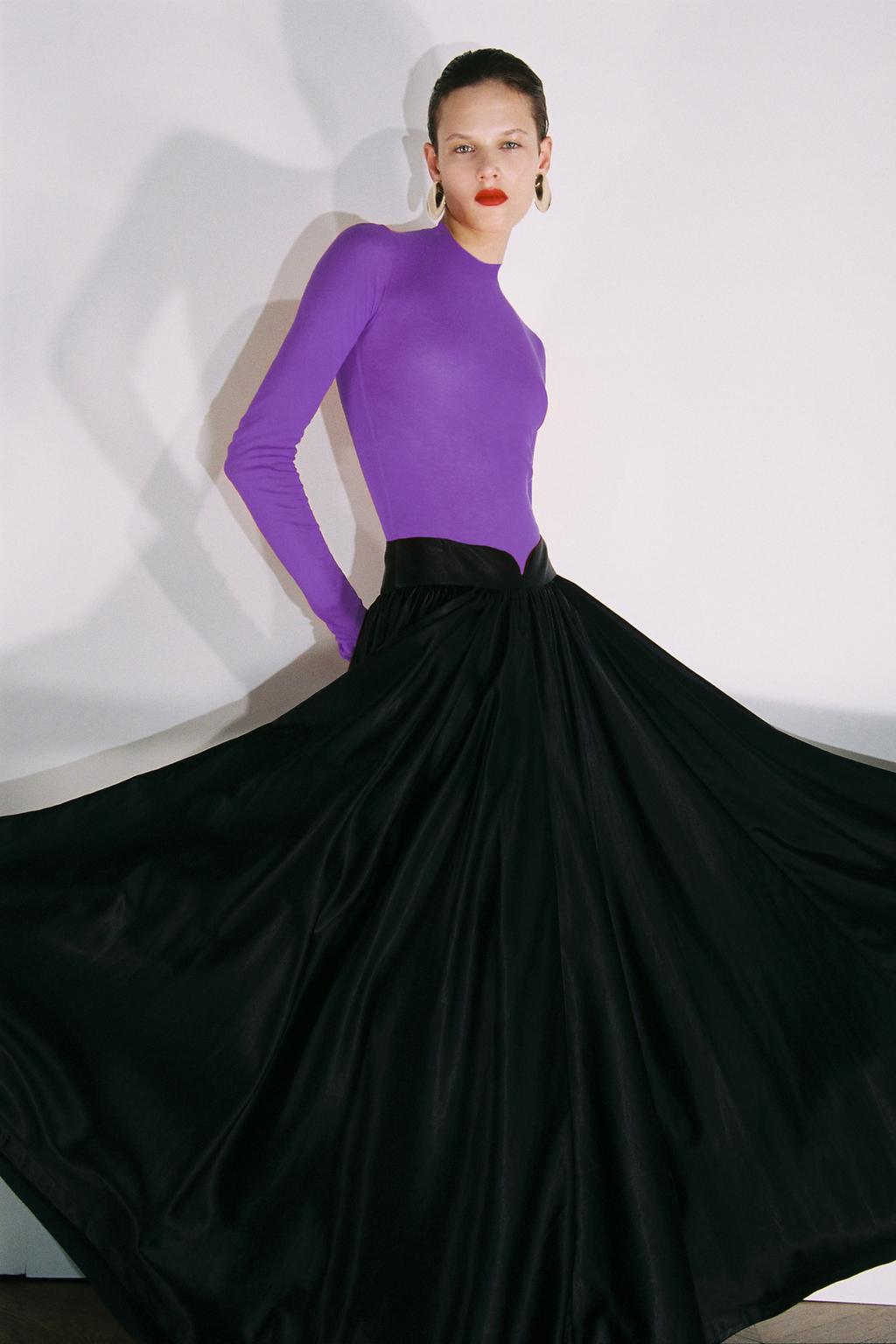 МАКСИ-ЮБКА С ОБЪЕМОМ — ZW COLLECTION LIMITED EDITION