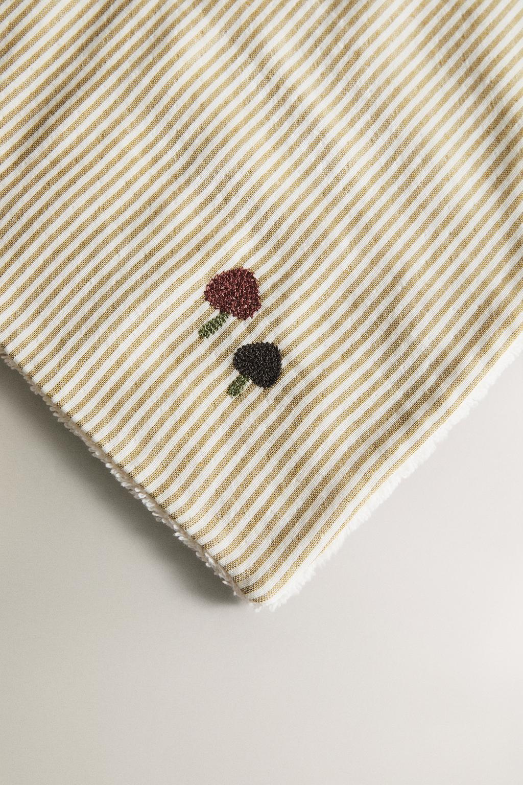 Полосатое муслиновое детское полотенце для ванны