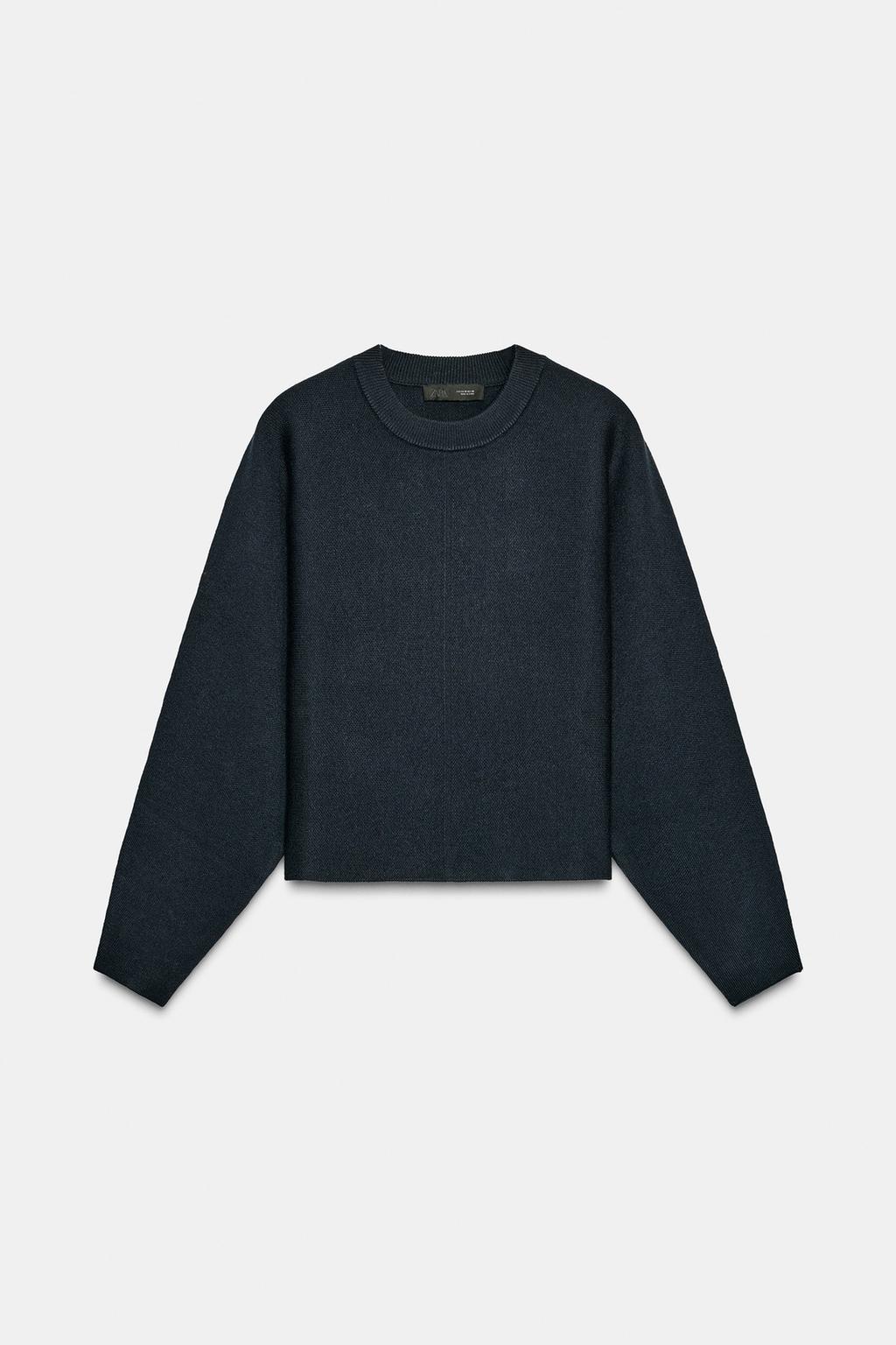 ОДНОТОННЫЙ СВИТЕР