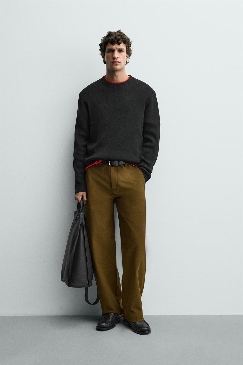 ШЕРСТЯНОЙ СВИТЕР С УЗОРОМ