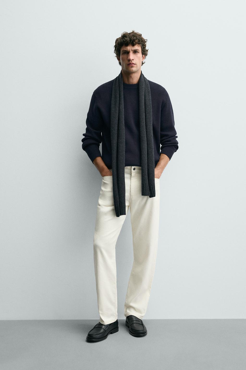 ШЕРСТЯНОЙ СВИТЕР С УЗОРОМ