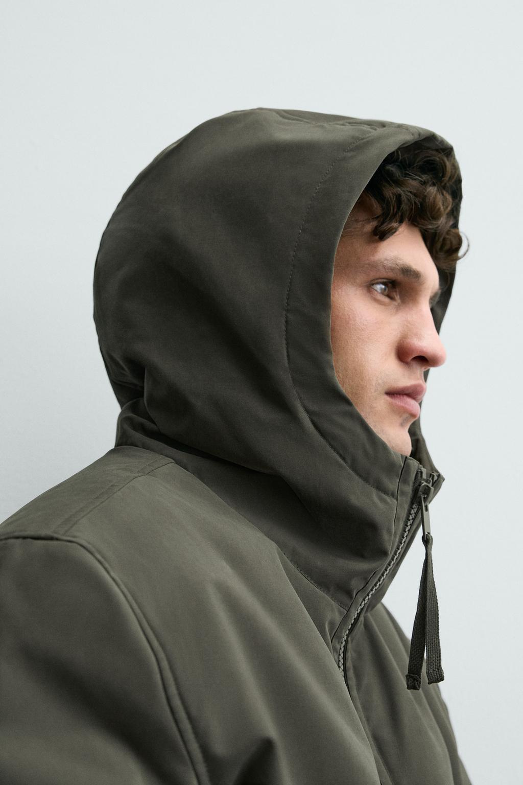 СТЕГАНАЯ КУРТКА С КОМБИНИРОВАННОЙ ОТДЕЛКОЙ