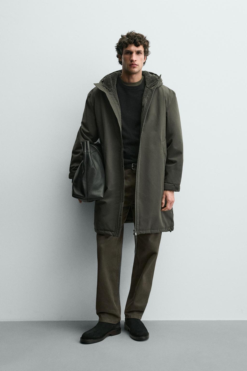 СТЕГАНАЯ КУРТКА С КОМБИНИРОВАННОЙ ОТДЕЛКОЙ