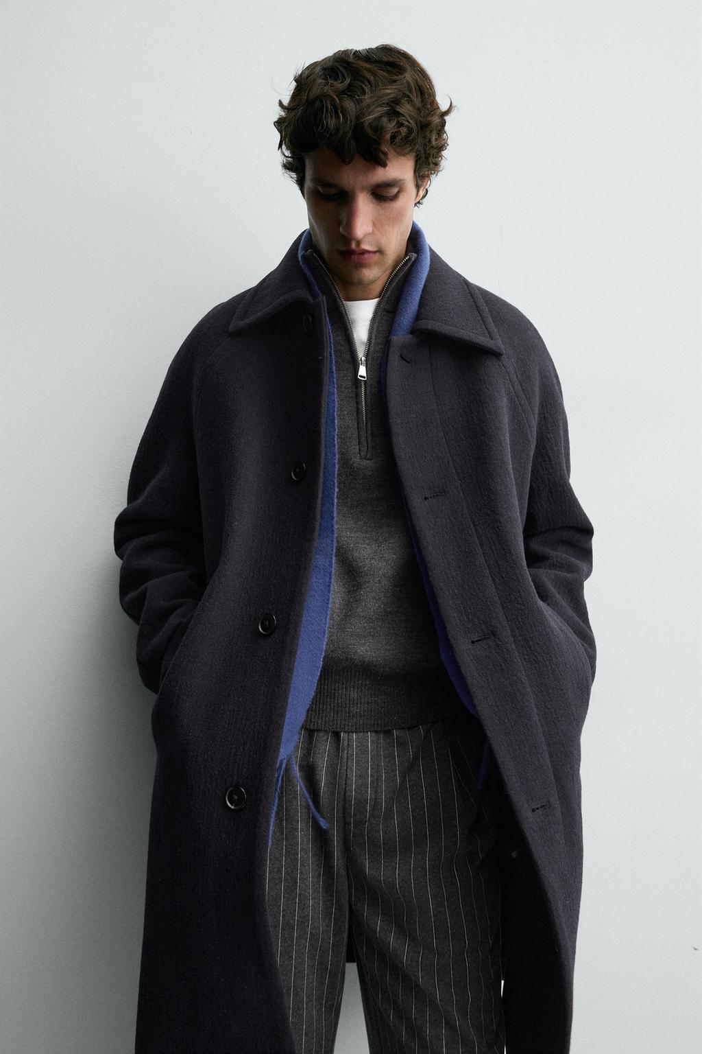 ПАЛЬТО ИЗ СТРУКТУРНОЙ ШЕРСТИ