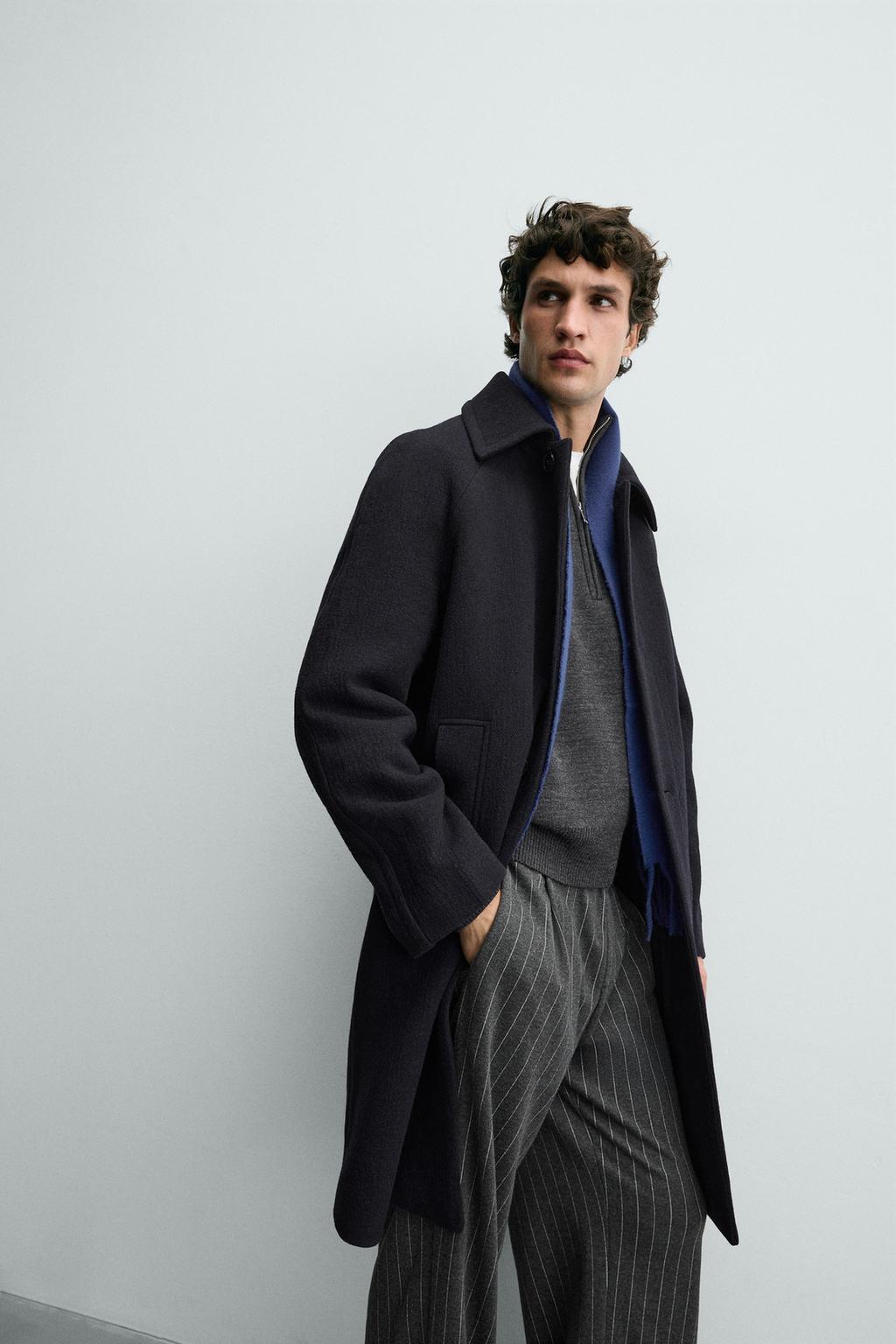 ПАЛЬТО ИЗ СТРУКТУРНОЙ ШЕРСТИ