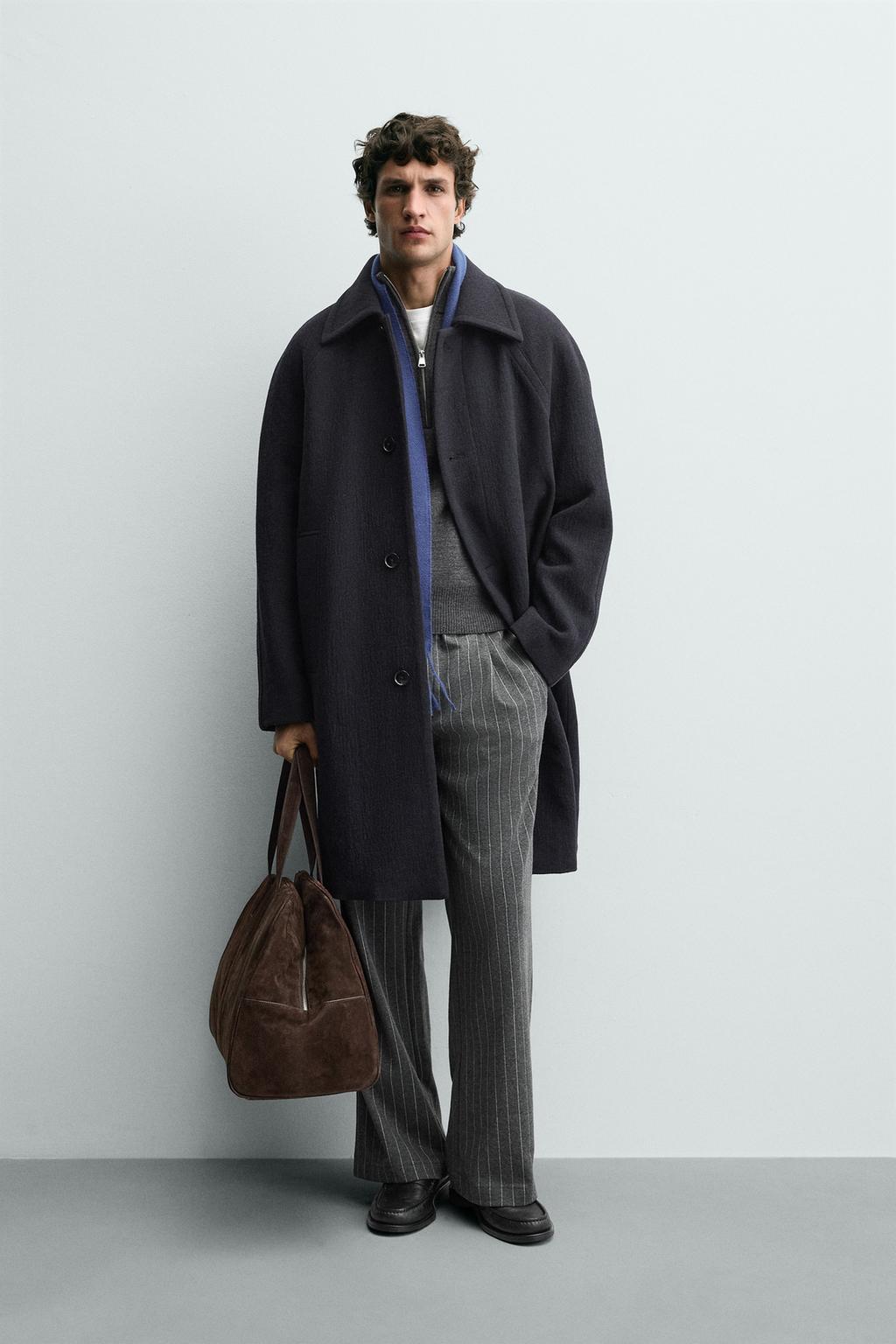 ПАЛЬТО ИЗ СТРУКТУРНОЙ ШЕРСТИ