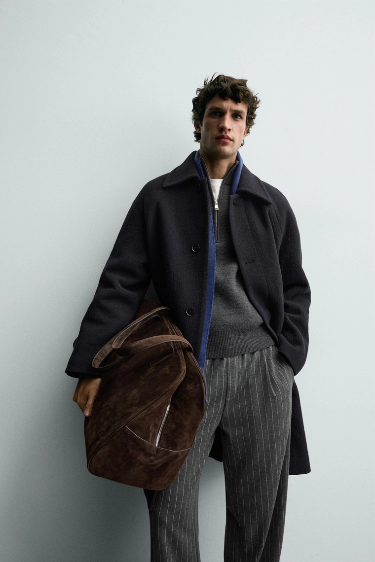 ПАЛЬТО ИЗ СТРУКТУРНОЙ ШЕРСТИ