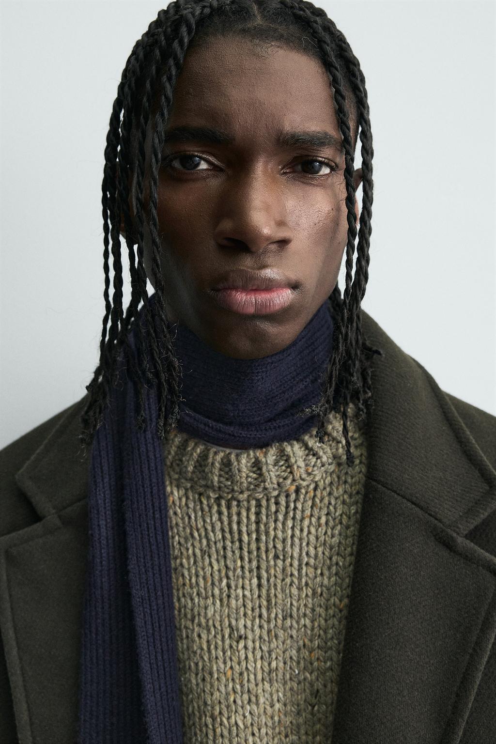 ПАЛЬТО ИЗ РЕЛЬЕФНОЙ WATER REPELLENT ТКАНИ