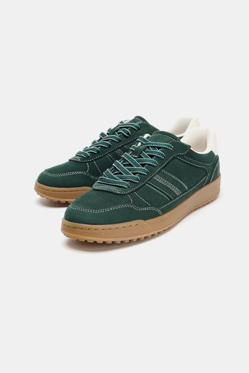 КОНТРАСТНЫЕ СПОРТИВНЫЕ ТУФЛИ