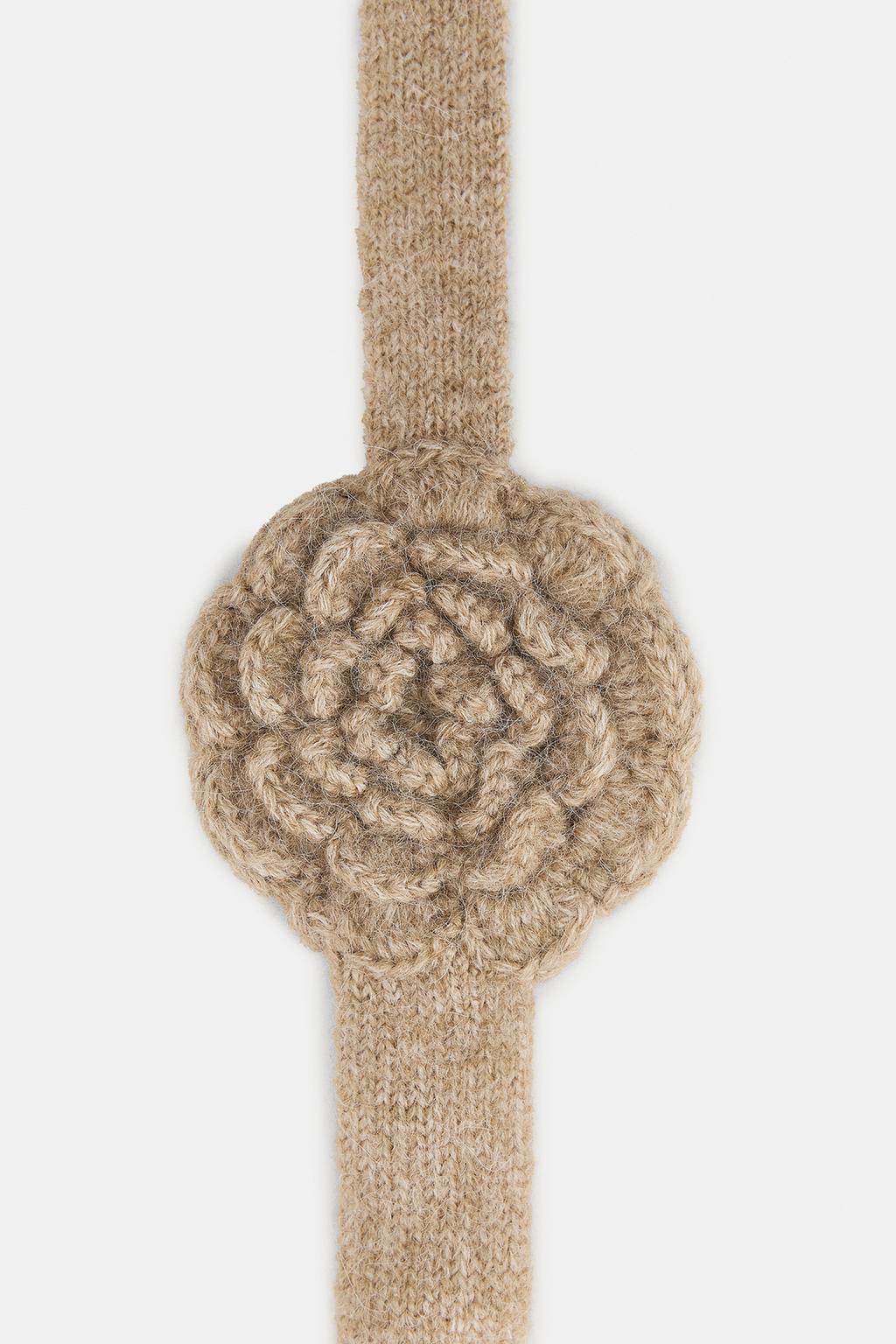 ВЯЗАНЫЕ НАУШНИКИ КРЮЧКОМ С ЗАВЯЗКАМИ