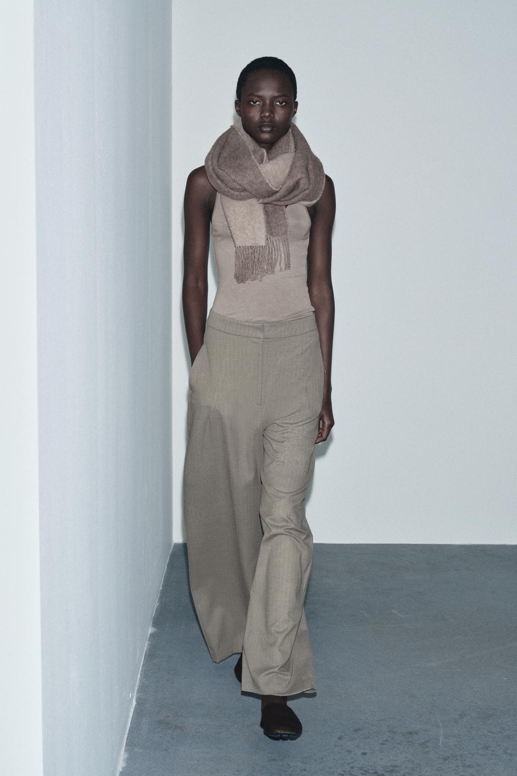 БРЮКИ-БАЛЛОНЫ В ЕЛОЧКУ ZW COLLECTION