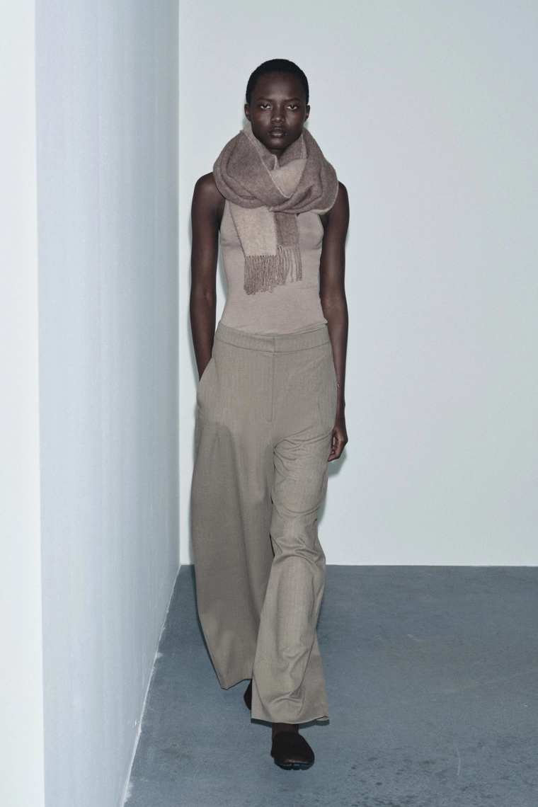 БРЮКИ-БАЛЛОНЫ В ЕЛОЧКУ ZW COLLECTION