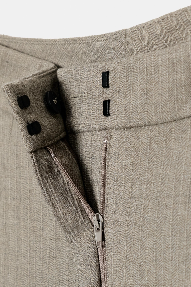 БРЮКИ-БАЛЛОНЫ В ЕЛОЧКУ ZW COLLECTION