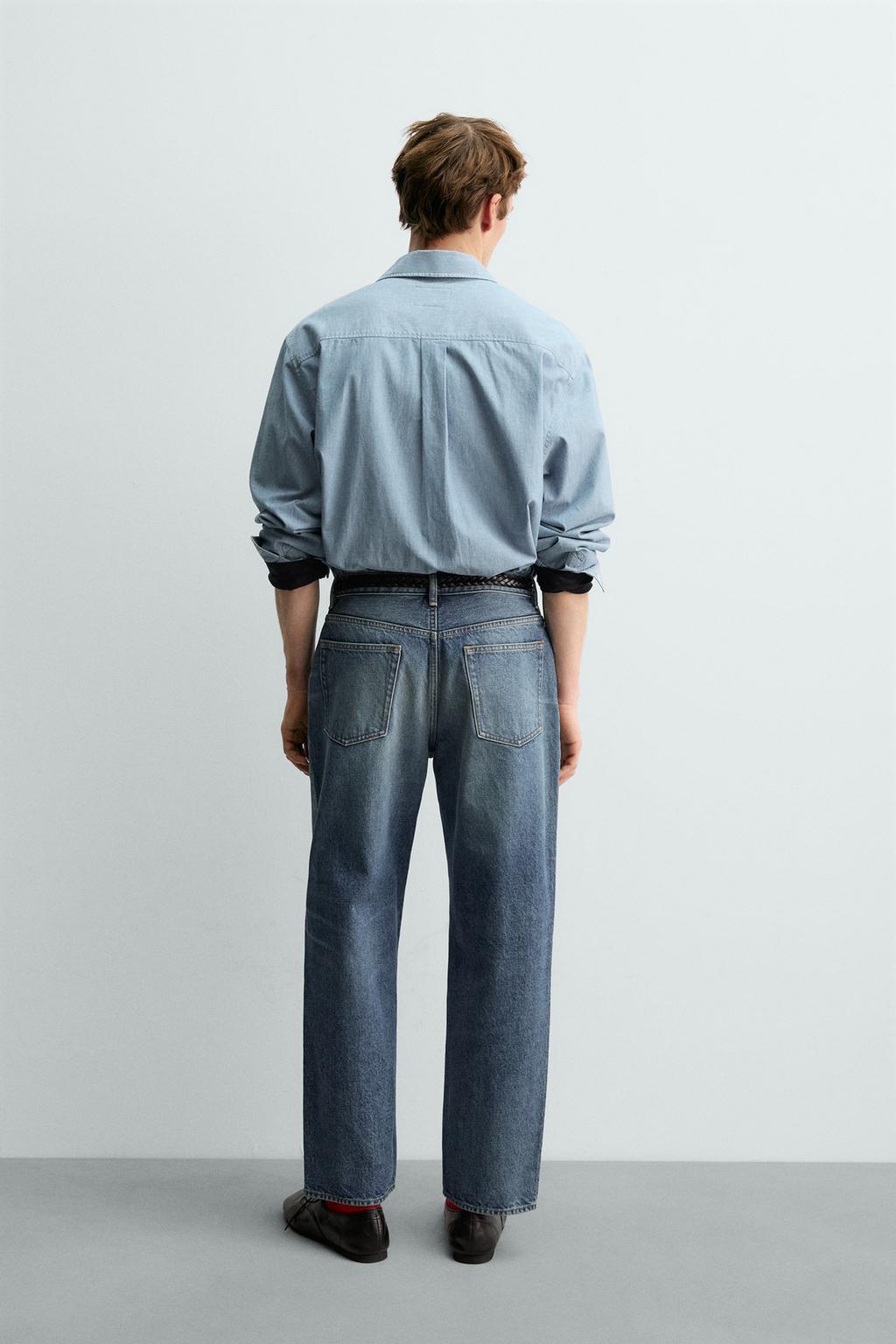 ДЖИНСЫ RELAXED STRAIGHT FIT AARON LEVINE X ZARA