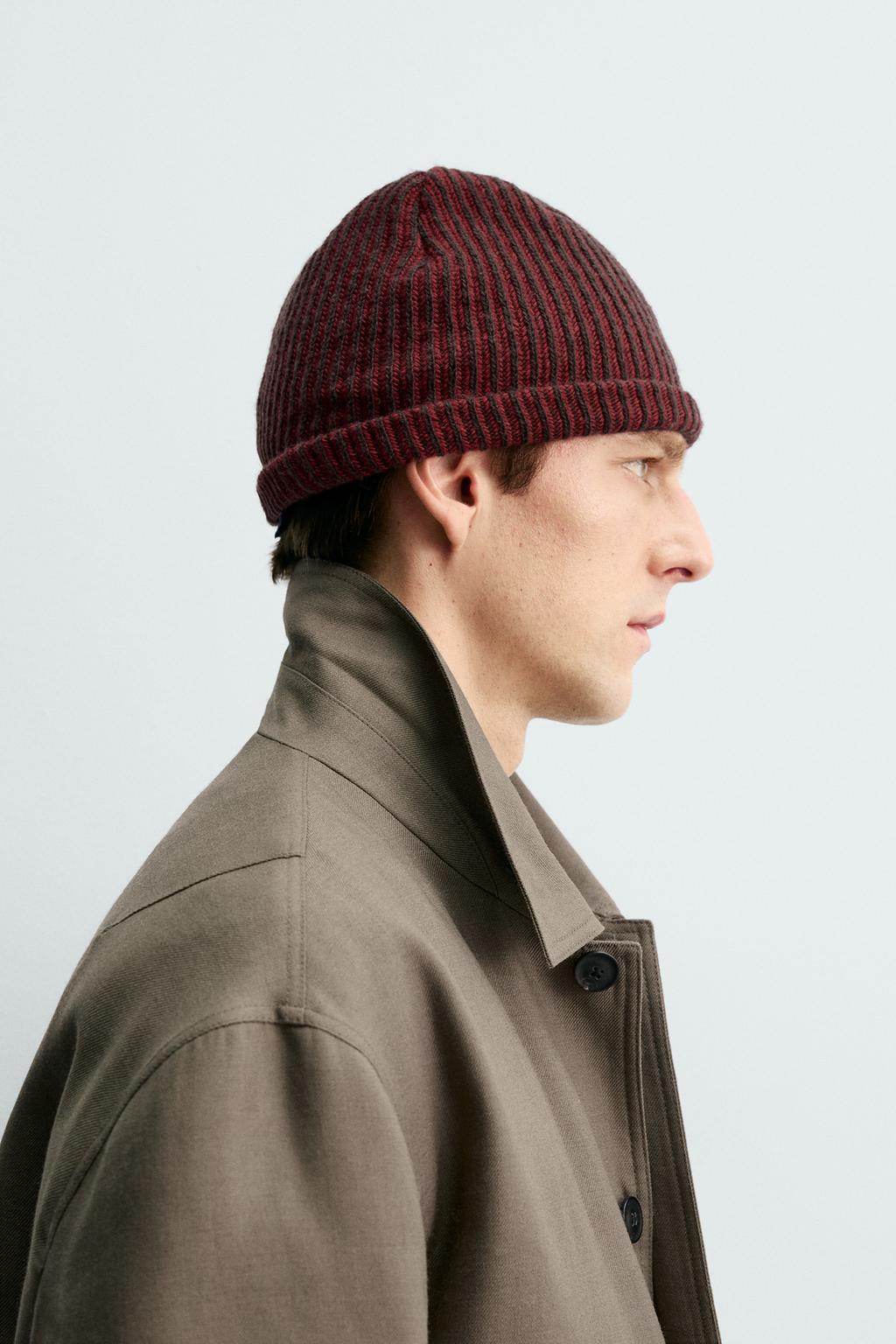 ШАПКА БИНИ ИЗ ШЕРСТИ AARON LEVINE X ZARA